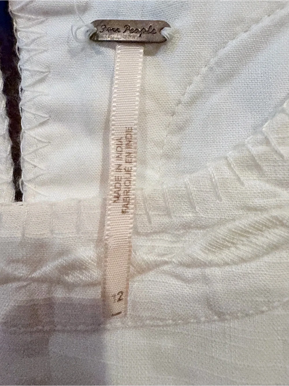 Free People bodice line warm